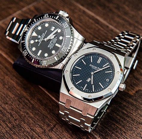 rolex sea dweller vs audemars piguet royal oak|audemars royal oak vs rolex.